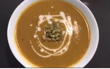 Butternut Squash and Pear Soup